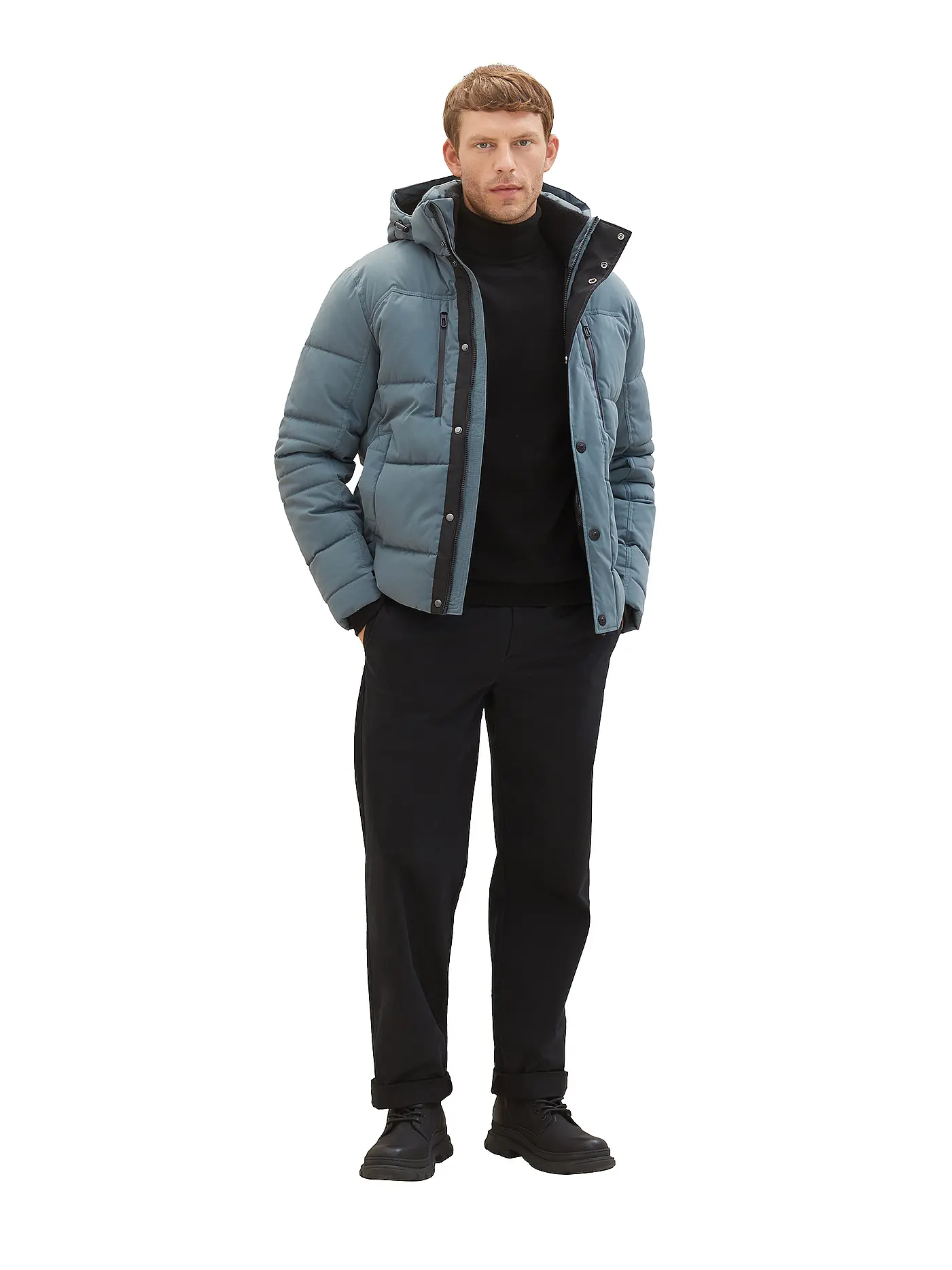 TOM TAILOR | Steppjacke | petrol
